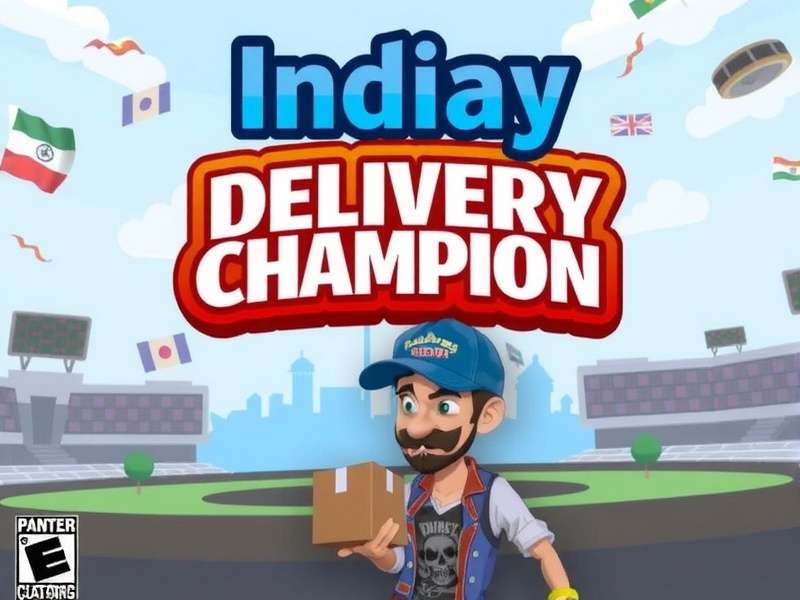 Delivery Champion India Game Cover